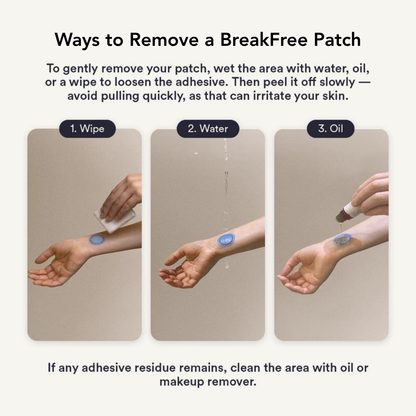 Break Free Patches – Calm & Focus Wellness Patch (30 Pack)