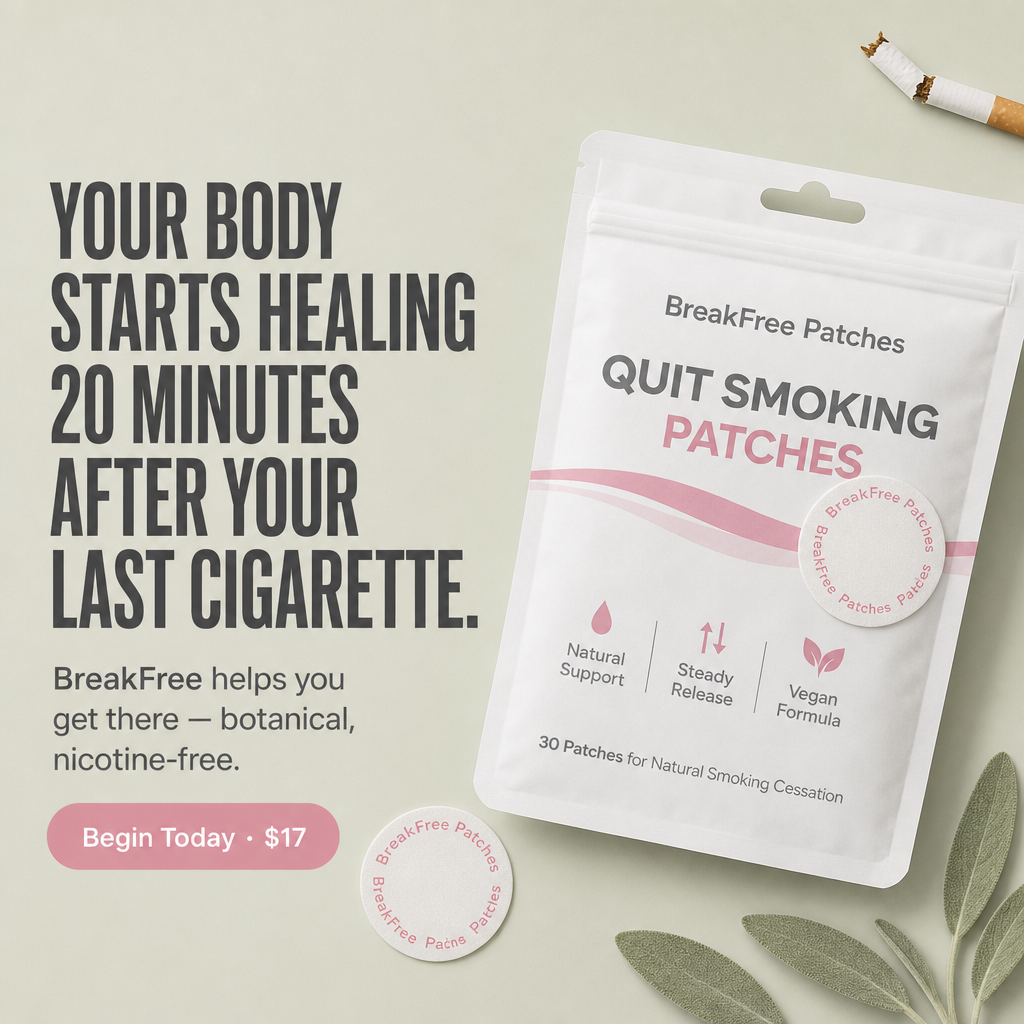 Not a nicotine patch. A botanical one.
